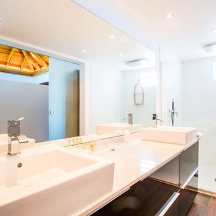 Bathroom at WV ATO, Toiny, St. Barthelemy