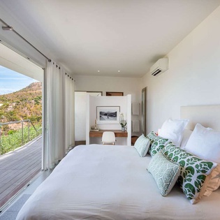 Bedroom at WV RIG, St. Jean, St. Barthelemy
