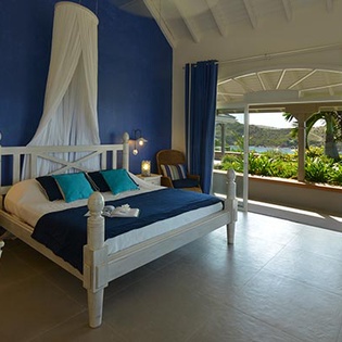 Bedroom at WV SUN, Petit Cul de Sac, St. Barthelemy