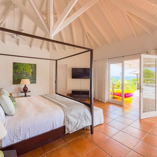 Bedroom at SXM LOT, Hillside/Terres Basses, St. Martin