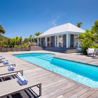 Villa Pool at WV VNA, Vitet, St. Barthelemy