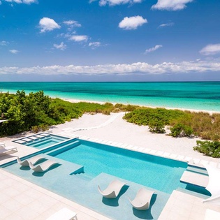 Villa Pool at TC SCL, Grace Bay/Beachside, Turks & Caicos