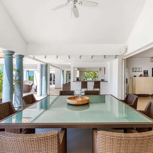 Dining Room at SXM JUP, Hillside/Terres Basses, St. Martin