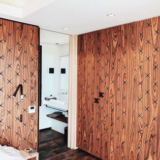 Bathroom at WV JSA, Lurin, St. Barthelemy