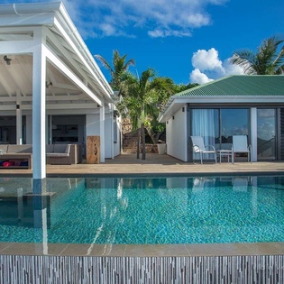 Villa Pool at WV IEW, St. Jean, St. Barthelemy