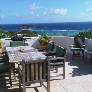 Veranda at WV KDY, Marigot, St. Barthelemy