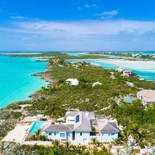 Aerial photo of IE HES, Silly Creek/Taylors, Turks & Caicos