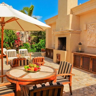 Patio at AXA BOP, Sandy Hill, Anguilla