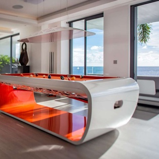 Game Room at WV AXL, Gustavia, St. Barthelemy