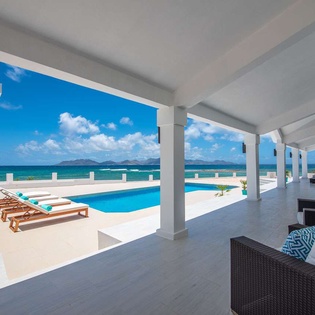 Terrace at AXA PBA, Blowing Point, Anguilla