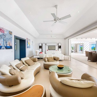 Living Room at SXM JUP, Hillside/Terres Basses, St. Martin