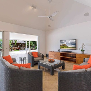 Living Room at WV EMM, Lorient, St. Barthelemy