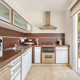 Kitchen at SXM LVB, Beach Side/Baie Rouge, St. Martin