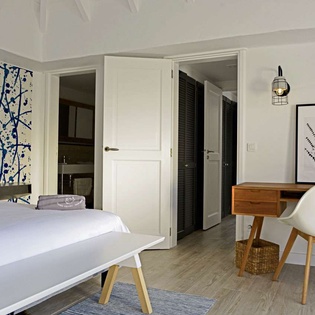 Bedroom at WV LAR, Petit Cul de Sac, St. Barthelemy