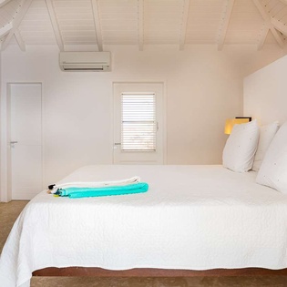 Bedroom at WV BBA, St. Jean, St. Barthelemy