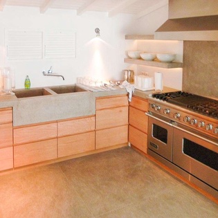 Kitchen at WV EBA, Vitet, St. Barthelemy