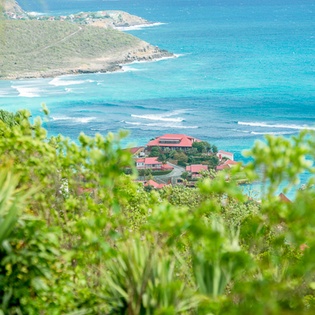The view from WV REL, St. Jean, St. Barthelemy