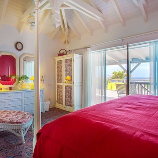 Bedroom at WV FRE, Pointe Milou, St. Barthelemy