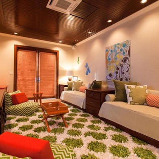 Sitting Room at AXA CAS, Little Bay, Anguilla