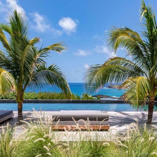 The view from WV VIP, Pointe Milou, St. Barthelemy