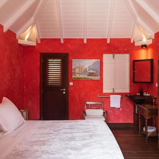 Bedroom at WV BSN, Lurin, St. Barthelemy