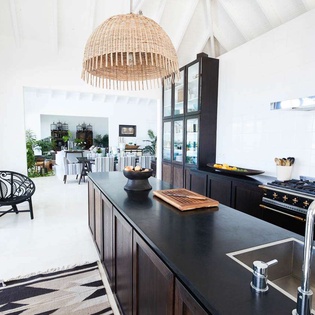 Kitchen at WV KAM, Marigot, St. Barthelemy