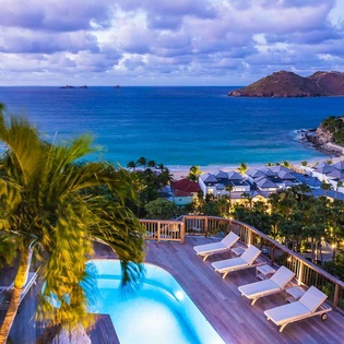 The view from WV ACI, Flamands, St. Barthelemy