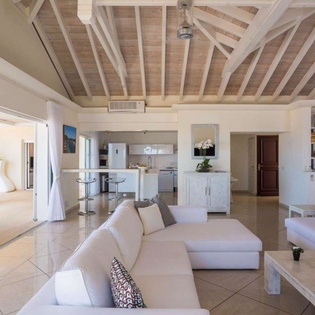 Living Room at WV PRE, Gustavia, St. Barthelemy