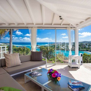 Terrace at WV NOC, Mont Jean, St. Barthelemy