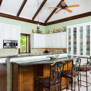 Kitchen at IE BAR, Thompson Cove, Turks & Caicos