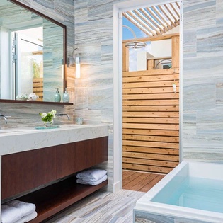 Bathroom at TC ALN, Chalk Sound/Taylors, Turks & Caicos