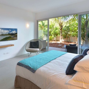 Bedroom at WV ABR, Anse des Cayes, St. Barthelemy
