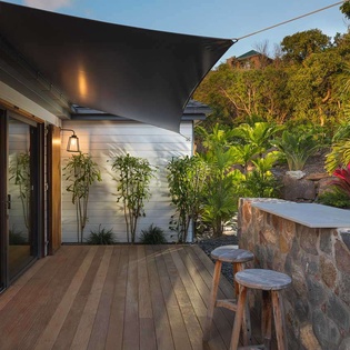 Veranda at WV CTH, St. Jean, St. Barthelemy