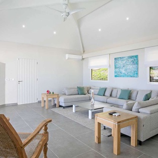 Living Room at PIE OCV, Hillside/Orient, St. Martin
