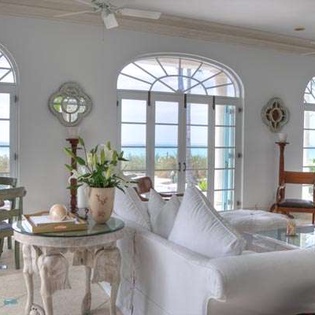 Living Room at PL COR, Grace Bay/Leeward, Turks & Caicos