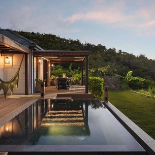 Villa Pool at WV CTH, St. Jean, St. Barthelemy