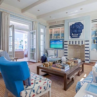 Living Room at AXA CER, Barnes Bay, Anguilla