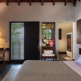 Bedroom at WV BSN, Lurin, St. Barthelemy