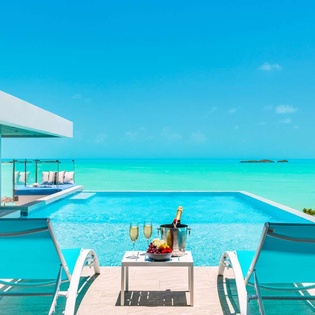 Villa Pool at TC SDB, Turtle Tail, Turks & Caicos
