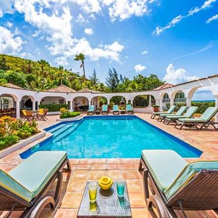 Villa Pool at SXM SER, Beach Side/Baie Rouge, St. Martin