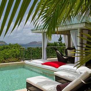 Villa Pool at WV CML, Camaruche, St. Barthelemy