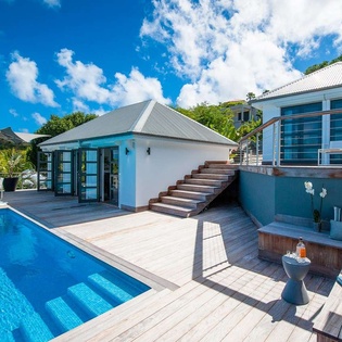 Villa Pool at WV LUM, Flamands, St. Barthelemy