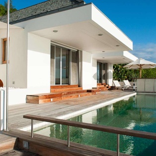 Exterior of WV LAM, Gustavia, St. Barthelemy