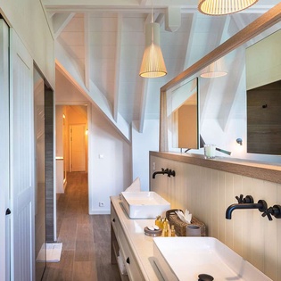 Bathroom at WV LBC, St. Jean, St. Barthelemy