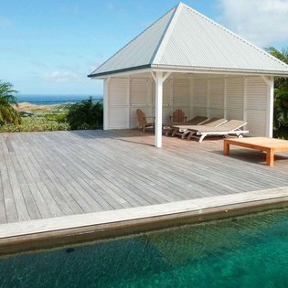 Deck at WV EBA, Vitet, St. Barthelemy