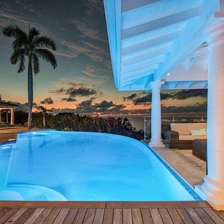 Villa Pool at PIE HAP, Mt. Choisy, St. Martin