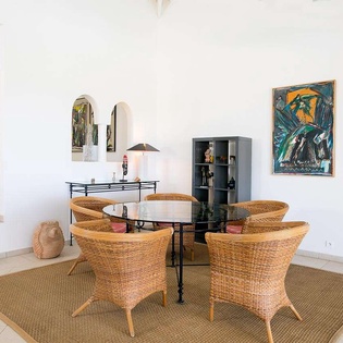 Sitting Room at PIE OCE, Hillside/Terres Basses, St. Martin