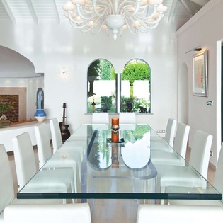 Dining Room at PIE SAN, Hillside/Terres Basses, St. Martin