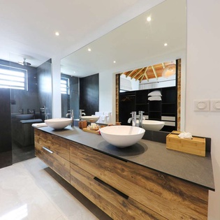 Bathroom at WV LUF, Toiny, St. Barthelemy
