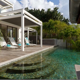 Villa Pool at WV FLC, Lurin, St. Barthelemy